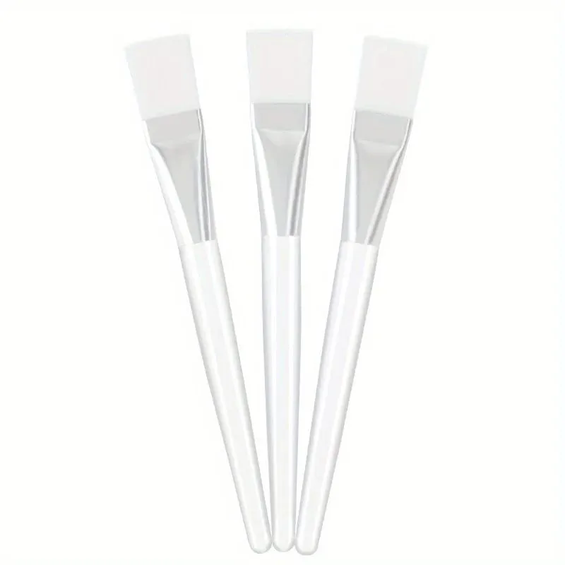 4pcs Facial Mask Brush Transparent Face Mask Brush Cosmetic Makeup Brushes Tools for Facial Mask Eye Mask Application and DIY — image 6