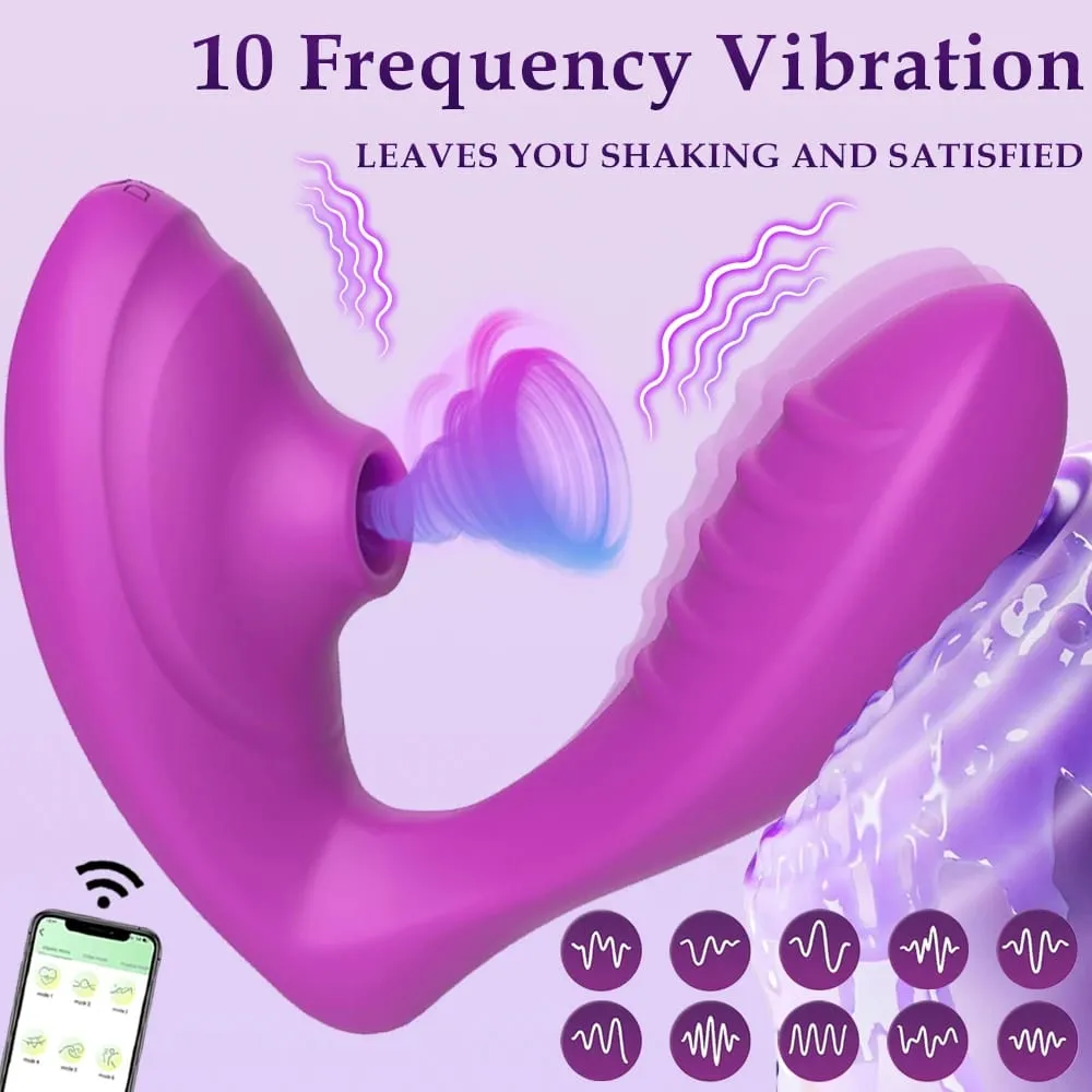 Indulge Clitoral Sucking Vibrator for Clit & G Spot Stimulation Device Clitoris Stimulator Massager Adult Sex Toys for Women