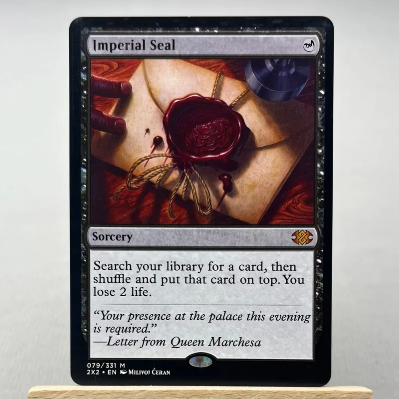 AFR 2X2 KHM HOLO9-002 Tcg Proxy Cards Smothering Tithe Bloom Tender City of Brass Damnation City of Brass City of Brass — image 8