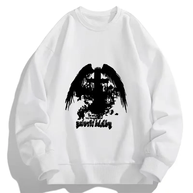 Moletom masculino 2026 primavera outono fino manga longa hoodies sólido pulôver casual esportes de fitness roupas masculinas streetwear topo — image 7
