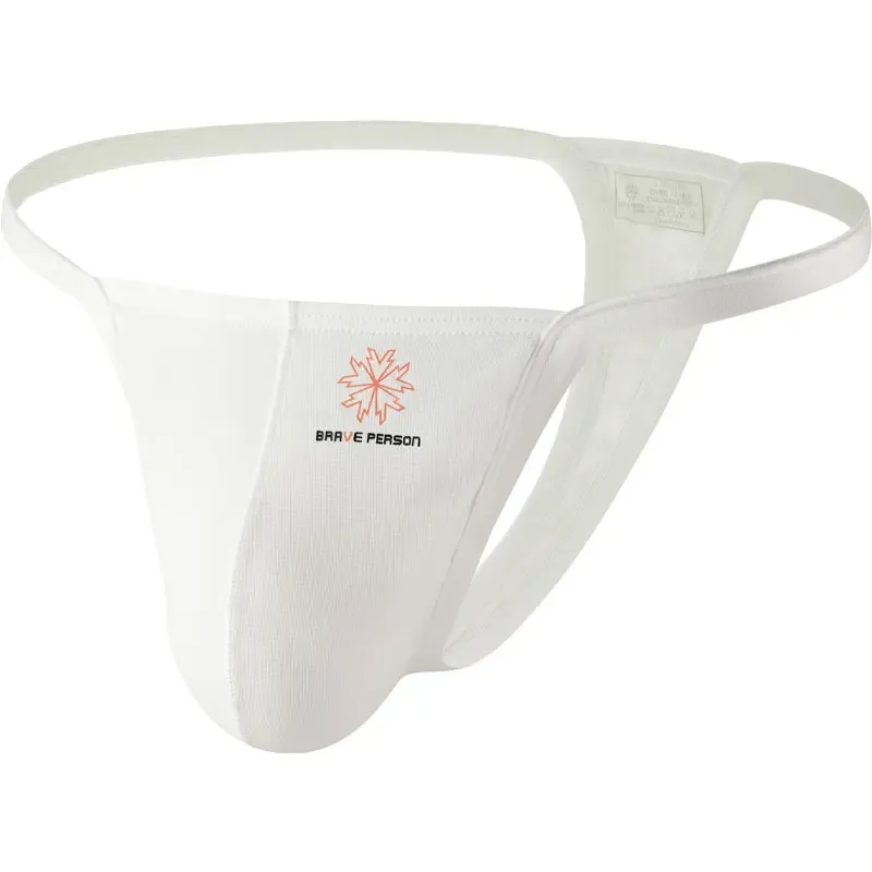 Men's Breathable Quick-Dry Fabric Thong Comfortable Briefs Low-Rise Underwear Sexy Innerwear Fashionable Brave Person — image 22