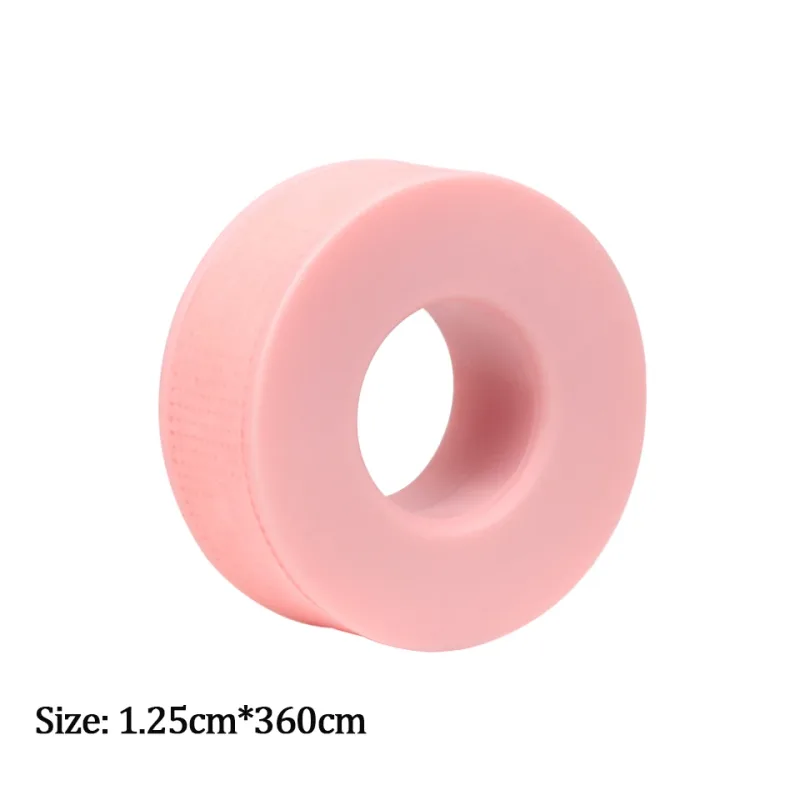 20Rolls/Lot Silicone Gel Tape for Lash Extension Sensitive Skin Multi Use Non-Woven Breathable Under Eye Pad Patches Makeup Tool