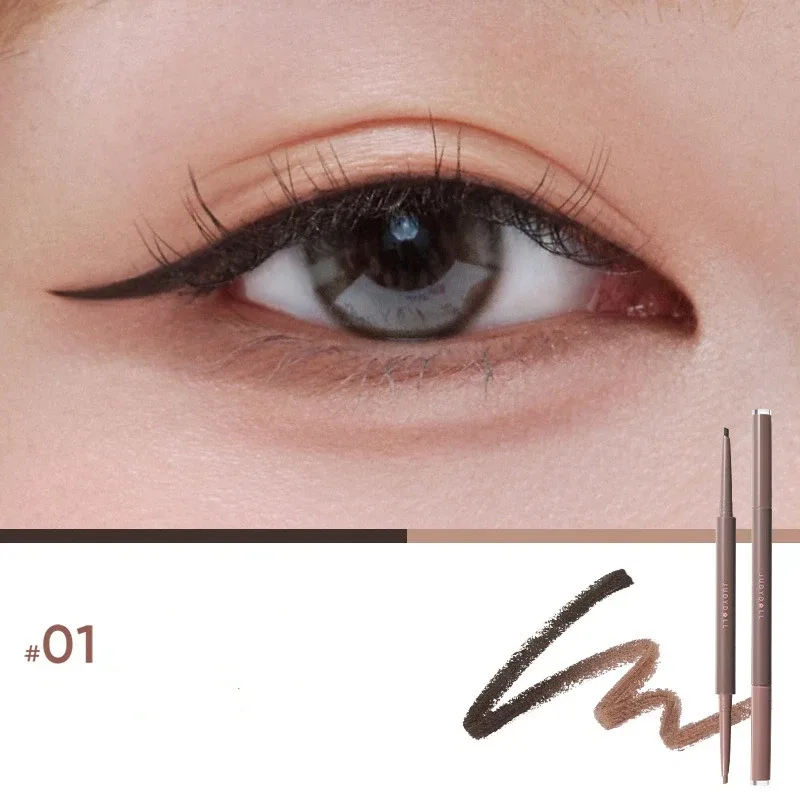 Judydoll Double Ended Eyeliner Lying Silkworm Gel Pen long Lasting Waterproof Non-Smudge Eyeliner Quick Drying Eye Makeup