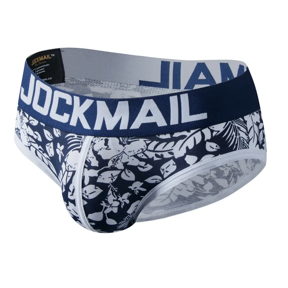 Panlalaking Underwear Briefs Cotton Printed Sexy Men Boxer Brief Slips Cueca Masculina Panties Calcinha Calzoncillos Hombre Breathable — image 23