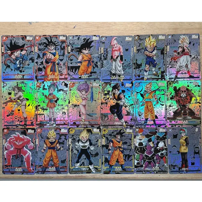 Anime characters Dragon Ball Super Bulma Cell DIY Homemade Bronzing texture Game toys Collection card Christmas birthday gift — image 7