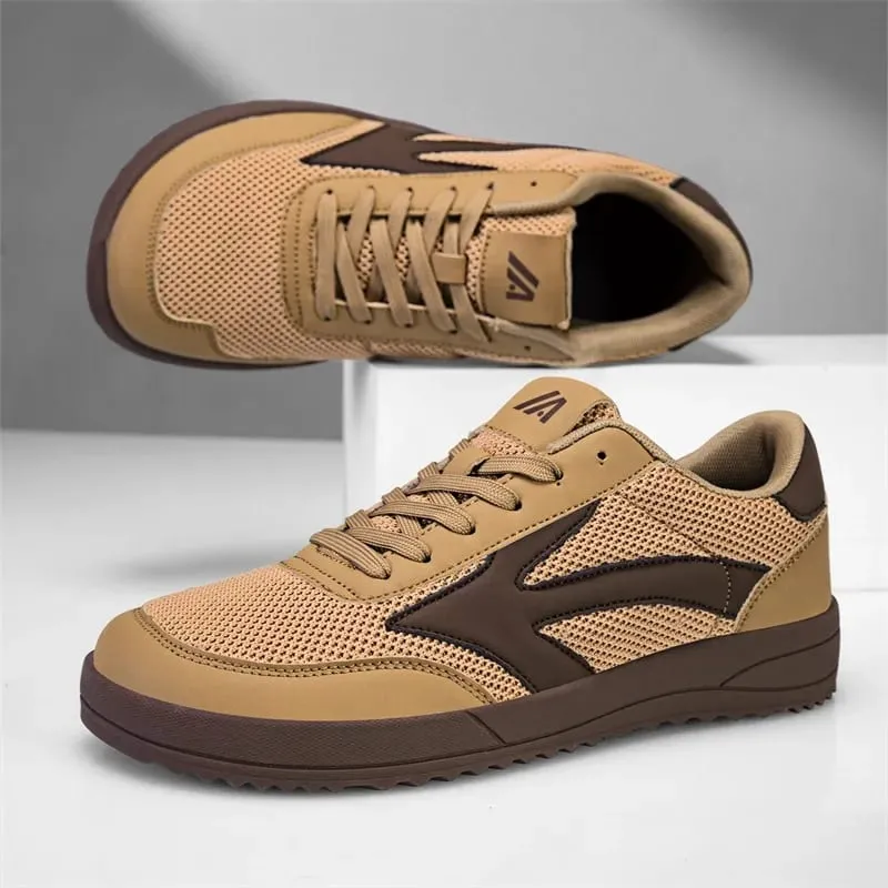 Fashion Men Casual Shoes Breathable Flat Mens Walking Shoes Athletic Jogging Running Sneakers Mesh Lightweight Sport Shoes — image 2