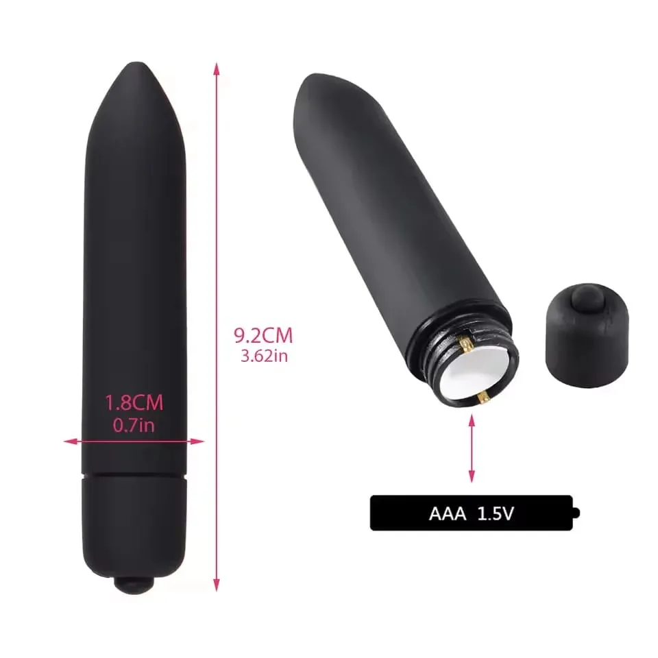 Mini bala vibrador feminino massageador vaginal g ponto clitóris estimulador poderoso vibrador masturbação adulto brinquedos sexuais para mulher 18 + — image 5