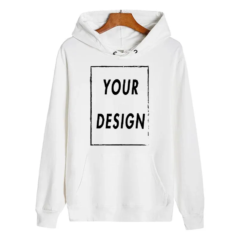 300g moletom com capuz de algodão puro design personalizado logotipo personalizado manga comprida novo moletom esportivo casual grande universal masculino e feminino — image 6