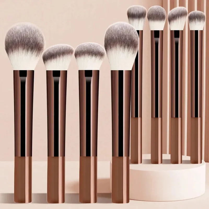 13PCS Makeup Brush Set Foundation Concealer Powder Eyeshadow Blush Brush Kabuki Blending Cosmetic Beauty Tool for Face — image 10