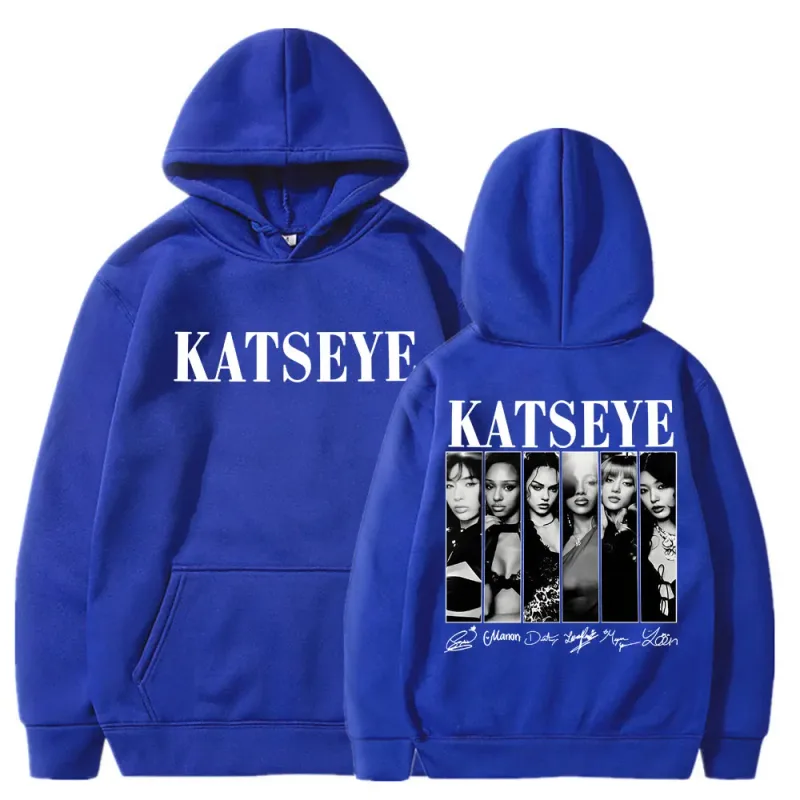 Limted Kpop Katseye Print Hoodies Vintage Trendy Men Women Y2k Hoody Sweatshirt Fleece Oversized Tracksuit Streetwear Fans Gifts — image 20