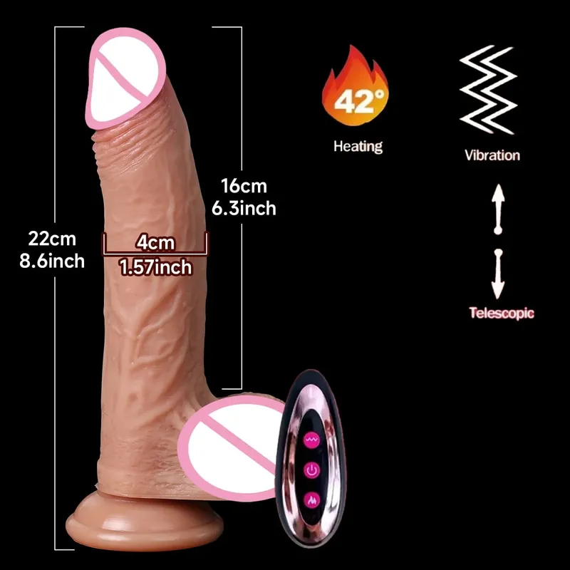 Vibrador realista para mulheres, masturbação, plug anal, penetração, impulso anal, pênis, vibrador, sexy, brinquedos sexuais adultos — image 14