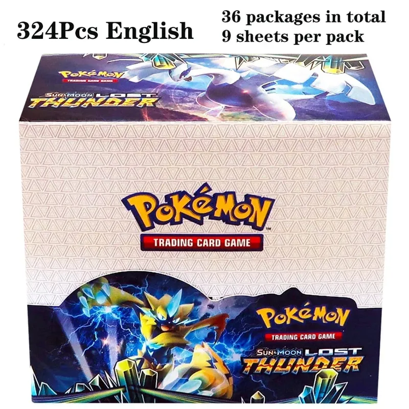324Pcs Pokemon TCG: Sword & Shield Tempest Bonds Booster Box Trading Card Game Pokemon Card Kids Toys Board Game — image 29