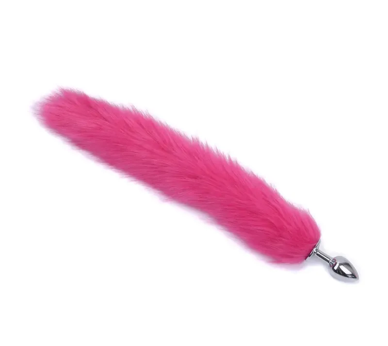 Sexy Fox Tail Anal Plug Erotic Accessory Stainles Steel Anal Plug For Women Adult Sex Toys Butt Plug Cosplay Couples Adult Games