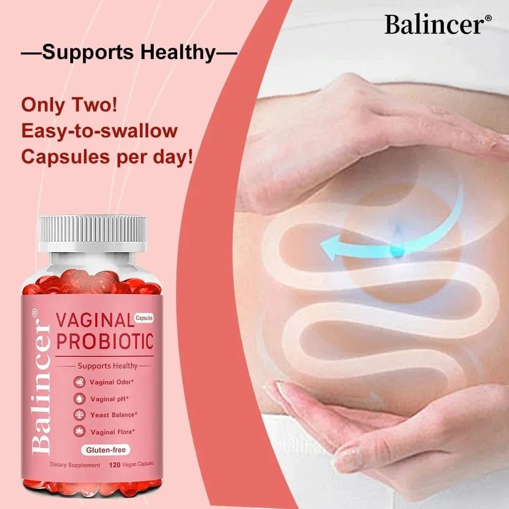 Balincer Probiotics for Women PH balanceado com probióticos e mistura probiótica de Lactobacillus - suplemento de saúde feminina — image 2