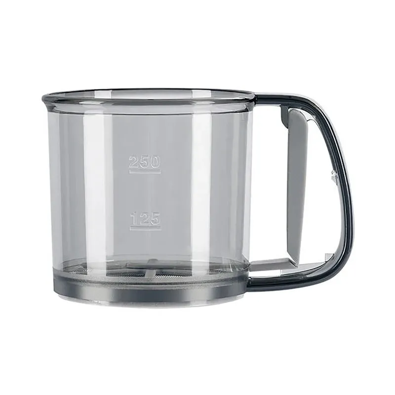 Compact Handheld Flour Sieve with Semi-automatic Function Baking Powder Shaker and Measure Cup Kitchen Tools — image 5