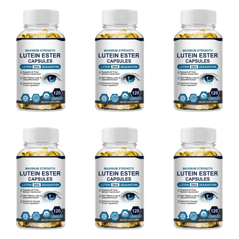 Lutein Ester Capsules Supports Eye Health and Vision Protection Non-GMO Vegan Natural Ingredients Antioxidant Support 120Softgel — image 11