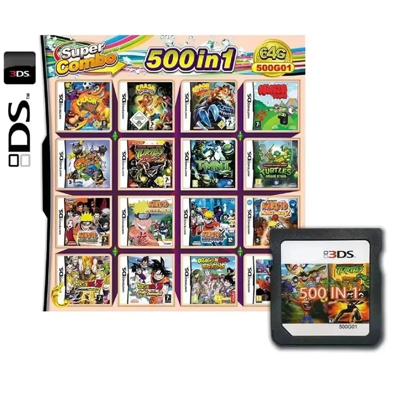 4300 500 520 482 In 1 NDS Multi Game Card Retro Game Cartridge With Box For DS Lite DSi 3DS Game Collection — image 18