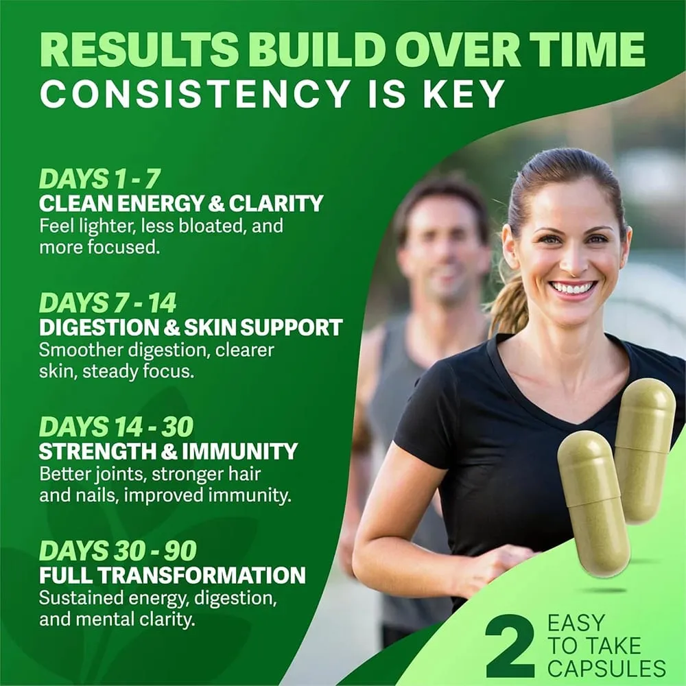 Pure Nutrient MORINGA CAPSULE- MORINGA SUPPLEMENT - Rich Moringa Powder - Support Energy Skin Health Gut Health Antioxidants — image 2