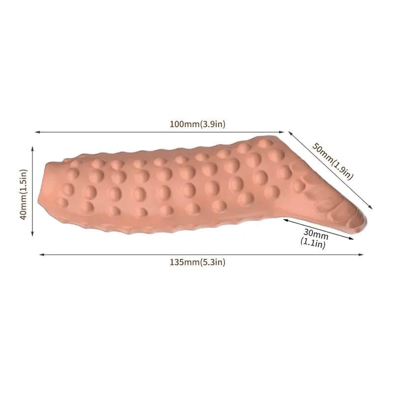Silicone Penis Cock Rings Reusable Men Penis Sleeve Delay Ejaculation Penis Magnify Condoms Dick Sleeve Enlargement Sex Toys 18+ — image 15