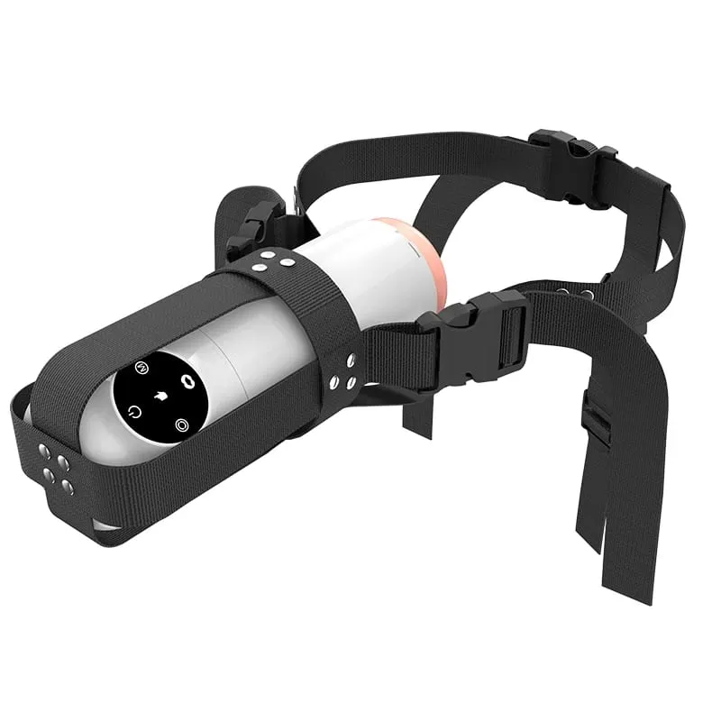 Automatic Rotating Male Masturbation Device - Sucking and Licking Sex Toy 100% Waterproof Penis Pump - Water-Filled Adult Male