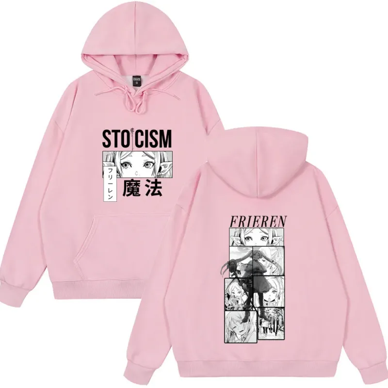 Anime Frieren: Beyond Journey's End Hoodies Men's Women Clothing Fashion Casual Hoodie Hip Hop Couple Style Clothing Sweatshirts — image 5
