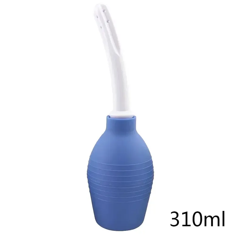 Lavemang Rengöringsbehållare Slidan Analrengörare Douche Bulb Design Medicinskt gummi Hälsa Hygienverktyg Sexleksaker För Kvinna/Man — image 14