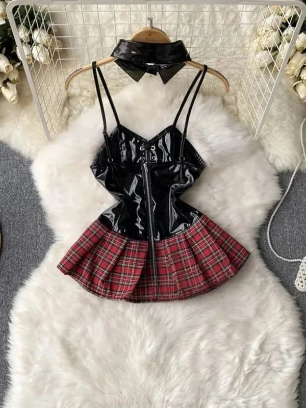 Woman Plus Size Sexy V-Neck Strap Dress Lace Trim Slim Short Dress Women Fashion Comfortable Dress Party Hotsweet — image 23