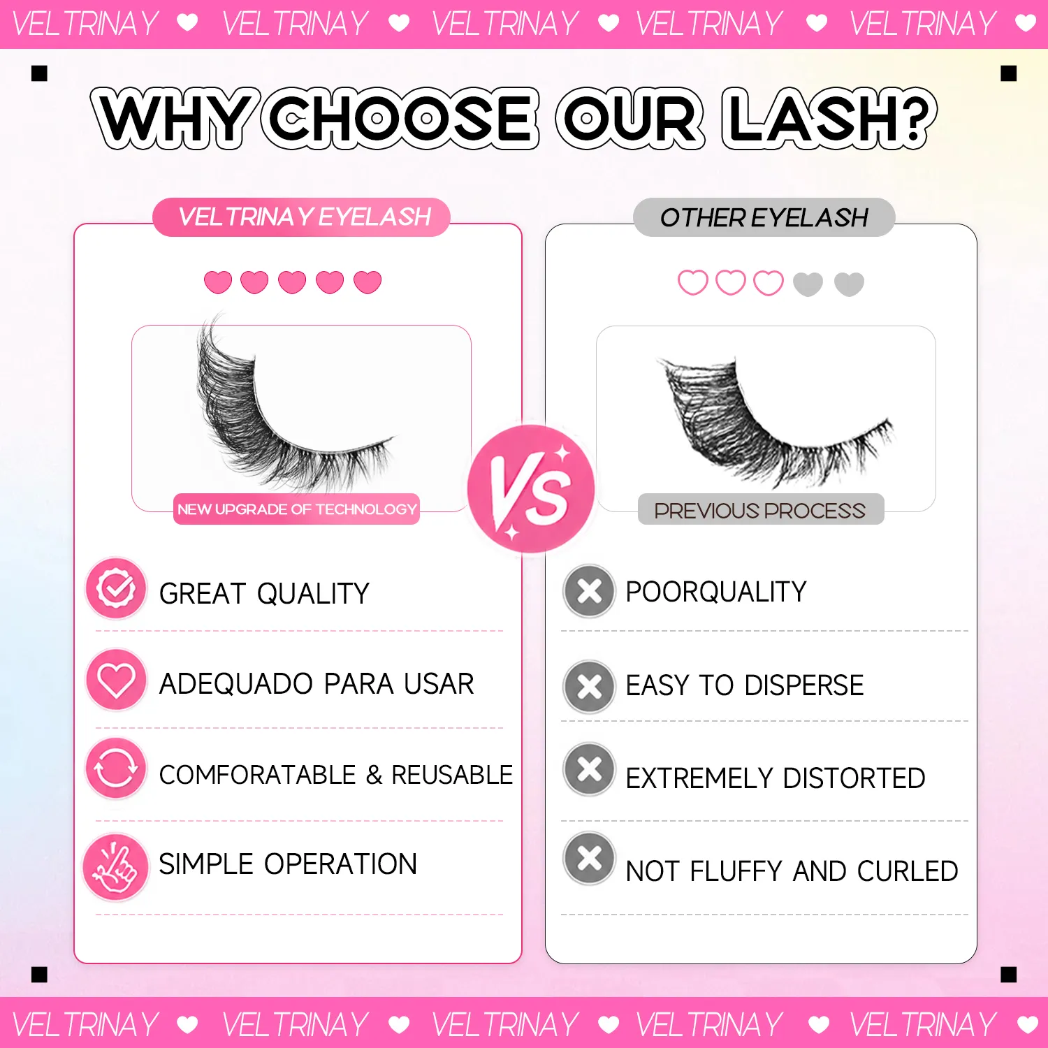 NO Glue Strips Lashes Natural Half Lashes Clear Band Short False Eyelashes Replaceable Eyelash Strips Eye Makeup — image 6