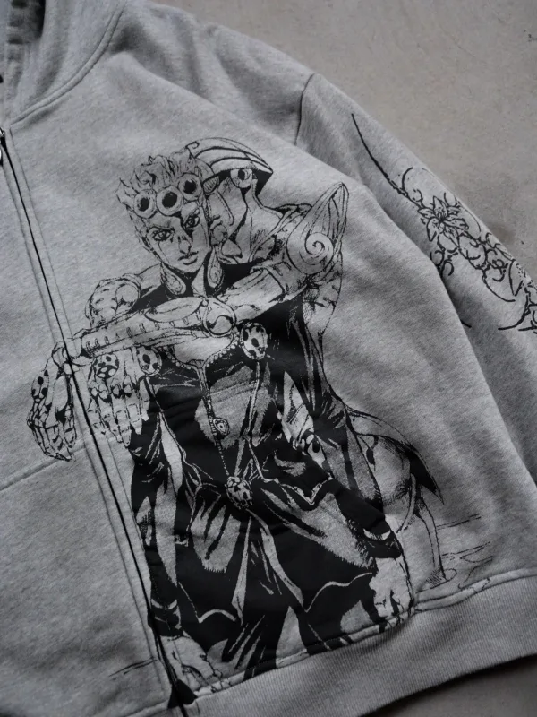 Y2k Jojo Bizarre Adventure Hoodies Women Anime Jackets Hoodie Harajuku Streetwear Pullover Sweatshirt Men Clothing — image 12