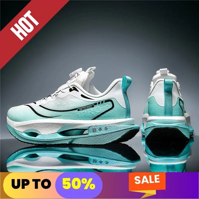 Air Running Shoes Men Sports Marathon Carbon Plate Breathable Lightweight Women Comfortable Athletic Leisure Sneakers Casual — image 4
