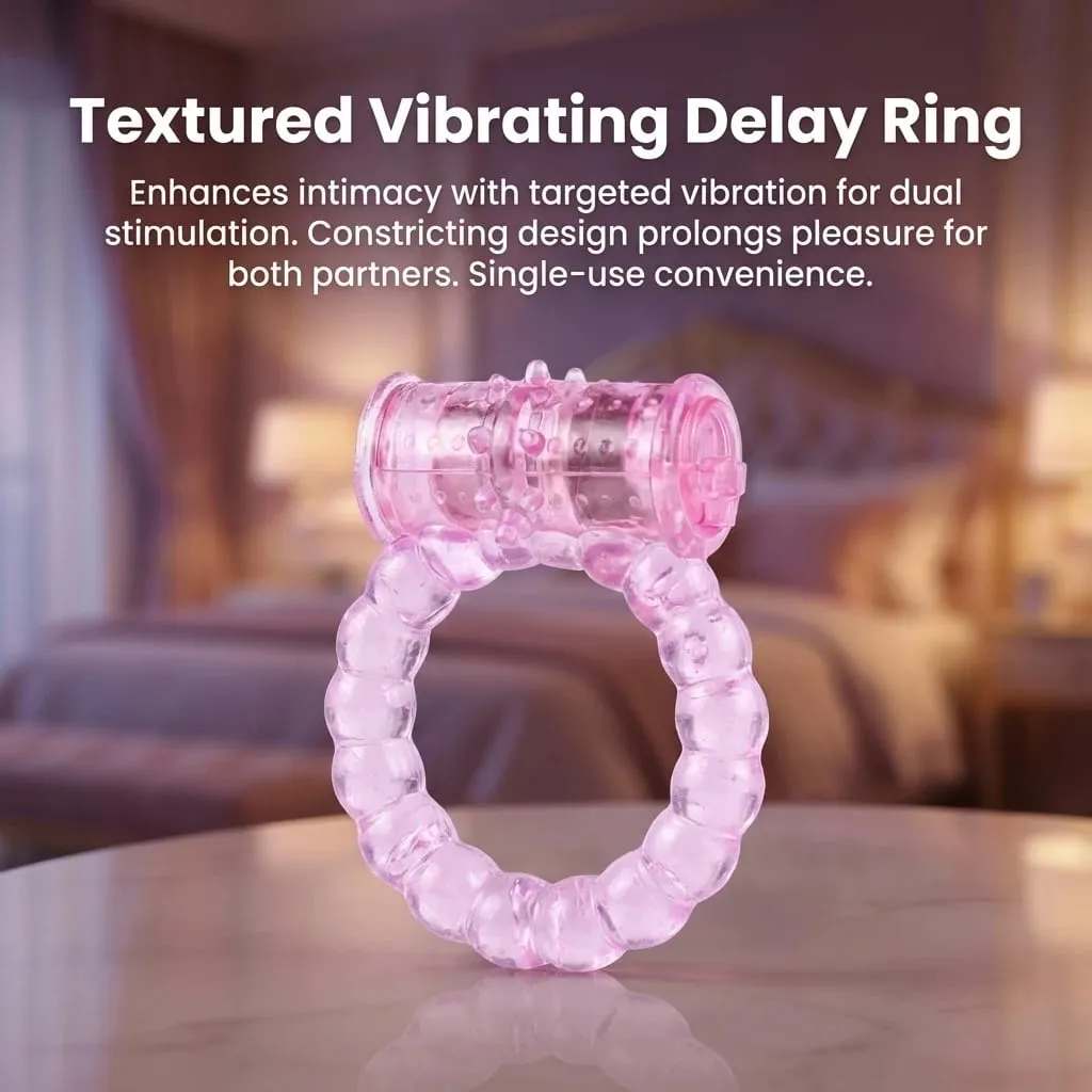 Lasting Cock Rings Vibrator Delay Premature Ejaculation Lock Fine Sex Toys Product For Men Dildo Extender Beads Adult Massage — image 5