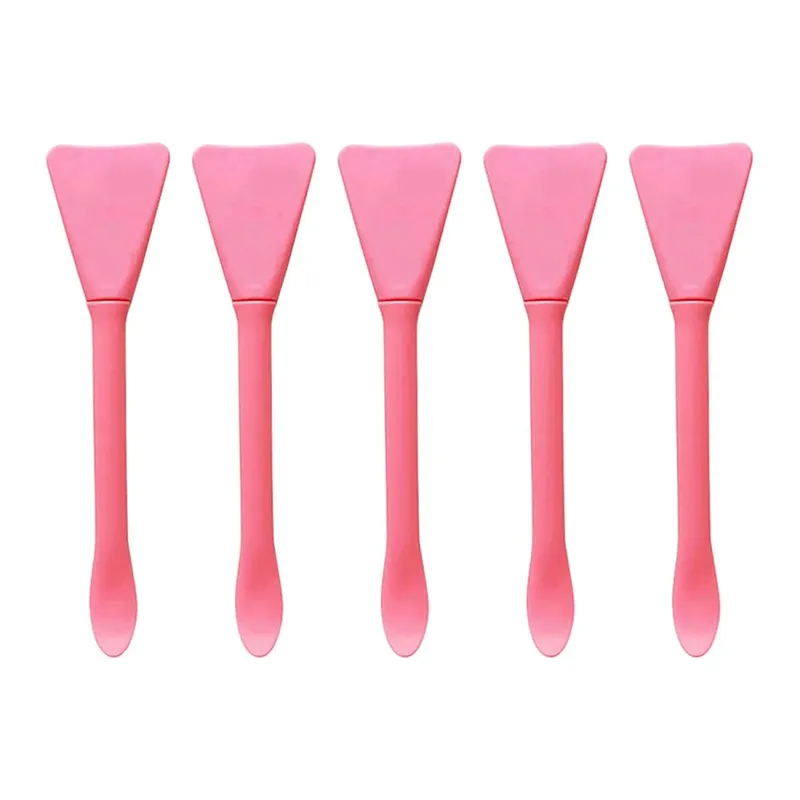 5 pçs silicone máscara facial escovas maquiagem espátula aplicador skincare espátula loção creme facial aplicador spa ferramentas de maquiagem — image 11