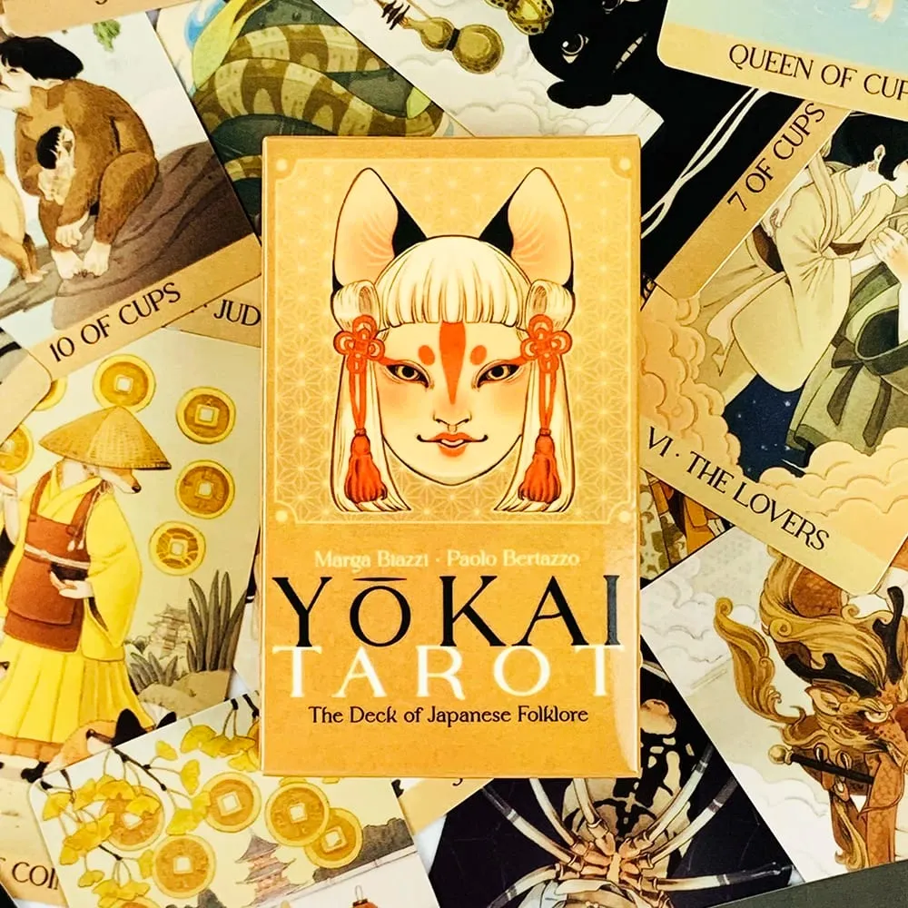 Yokai Tarot Cards Rooted In Japanese Folklore English Version Divination Board Game Family Gathering Party Cards Game Tools — image 3