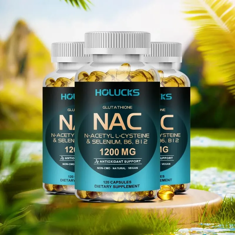Buy 1 Get 1 Free! NAC 1200mg Supplement for Thins Mucus Reduces Cough & Bronchial Function Immune Liver Repair & Detox — image 6