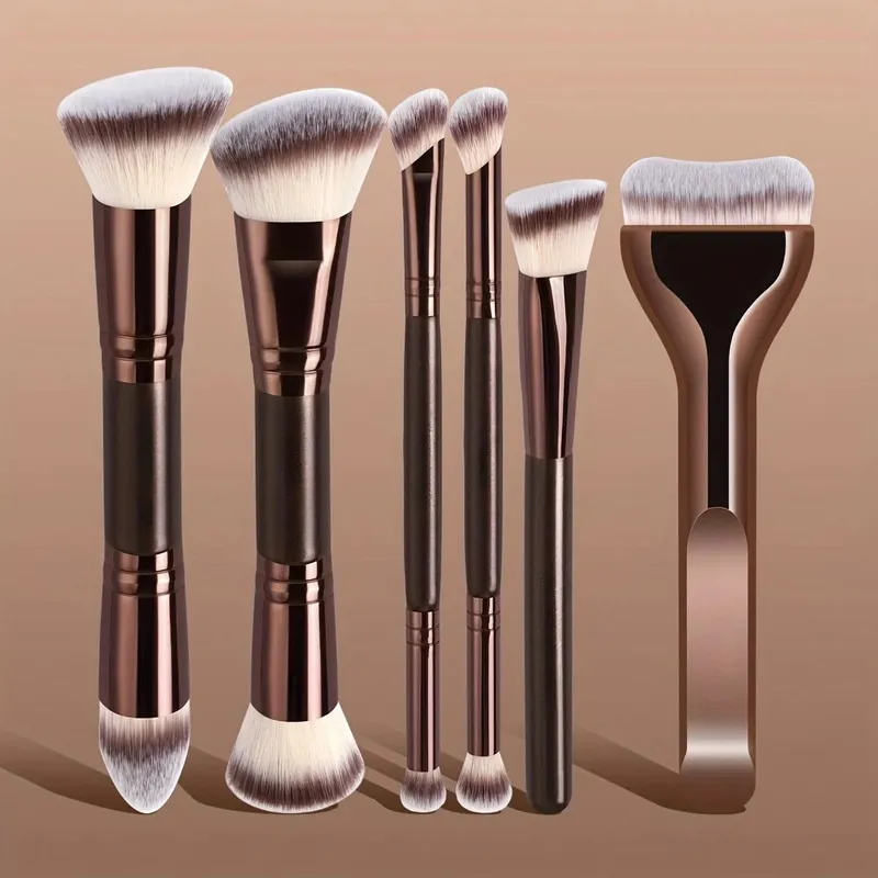 6/7/11PCS Professional Makeup Brush Set Foundation Concealer Powder Eyeshadow Blush Kabuki Blending Brushes — image 6