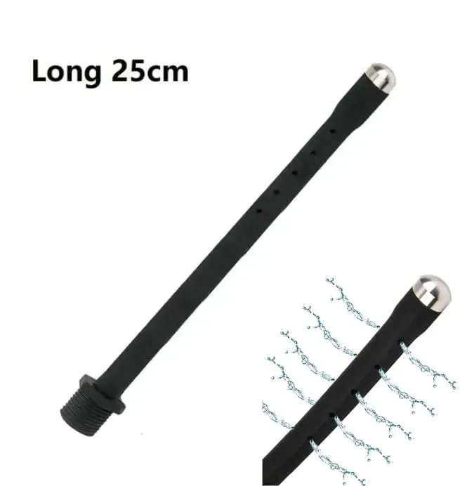 Silicone longo 58cm contas anais plug dilatador douche enema vagina kit de limpeza buttplug seringa cabeça de chuveiro brinquedo sexo gay para casais — image 8