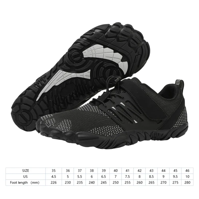 Men Women Comfy Water Shoes Athletic Hiking Water Shoes Breathable Beach Shoes for Outdoor Trailing Trekking Camping Walking — image 5