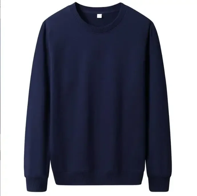 Moderiktig tunn enfärgad luvtröja för män Idealisk för höstens fritidströja Streetwear