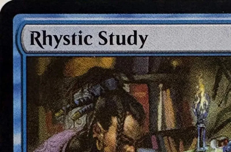 LK4 Mystic Remora Stock Up Force of Will Misdirection Fierce Guardianship Flusterstorm High-Quality TCG Proxy Cards (Black-Core) — image 3