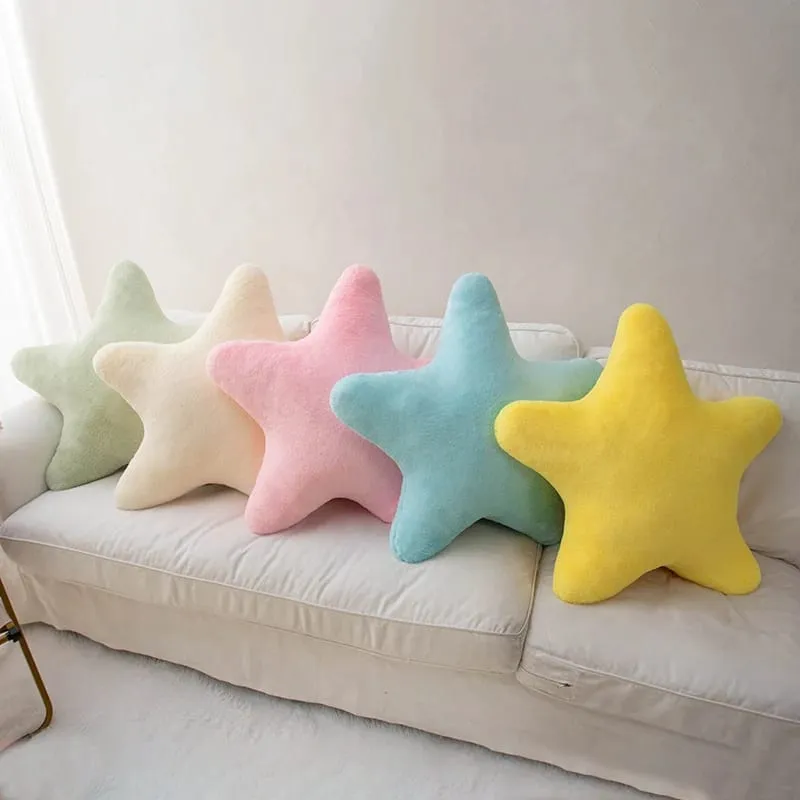 40CM Star Shaped Pillow Decorative Star Pillow For Bed Soft Plush Throw Pillow Cute Pillow Plush Cushion Bedroom Living Room — image 2