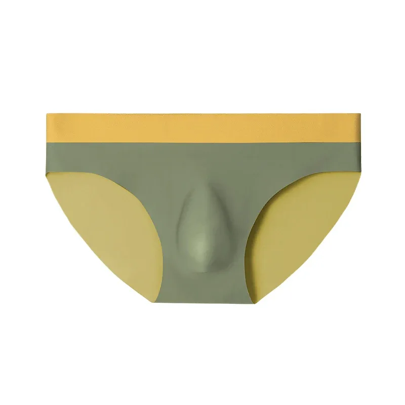 Roupa interior sem costura de seda gelo masculina 3d perfuração triângulo shorts verão cuecas finas meninos shorts esportivos 3256808552917215 — image 10