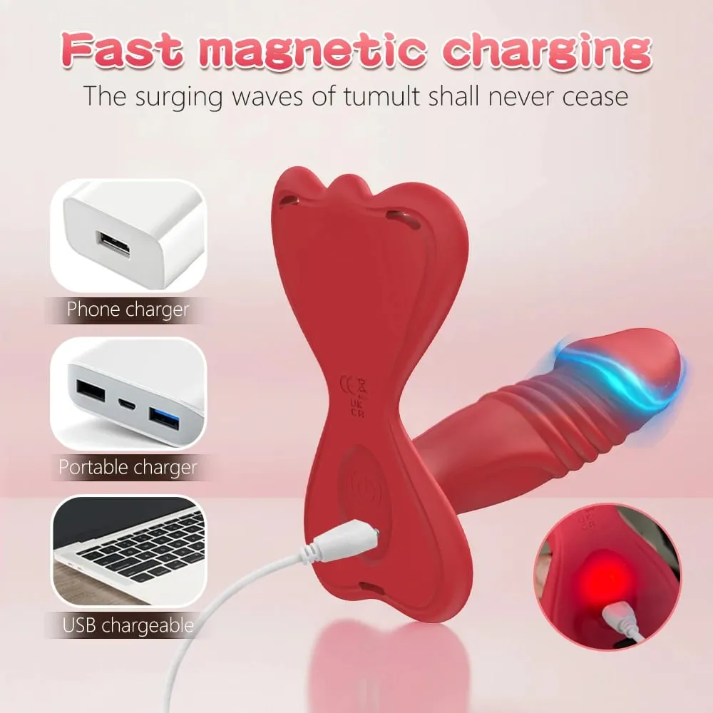 APP Control Clitoris Mini Butterfly Masturbator Stimulator Adults Panties Sex Toy Couple Wearable Panty Thong Vibrator for Women — image 3