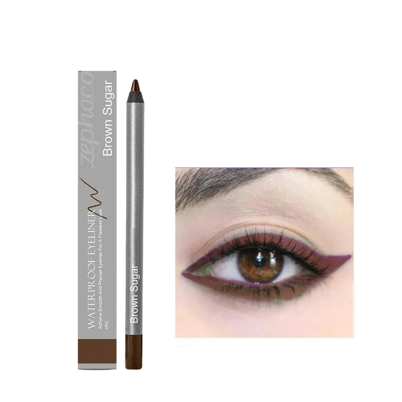 Waterproof Eyeliner Pen Natural Outline Line Quick-Drying Beginner-Friendly Eye Makeup Anti Smudge Eyeliner Eyes Makeup Cosmetic — image 10