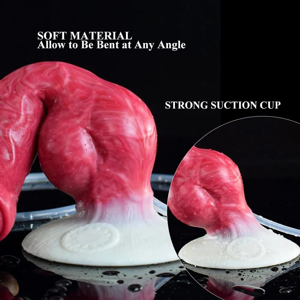 Ejaculation Anal Plug Dog Knot Dildo na may Malakas na Sucker Vaginal Stimulation Squirting Penis Erotic Adult Sex Toys 18+ — image 5