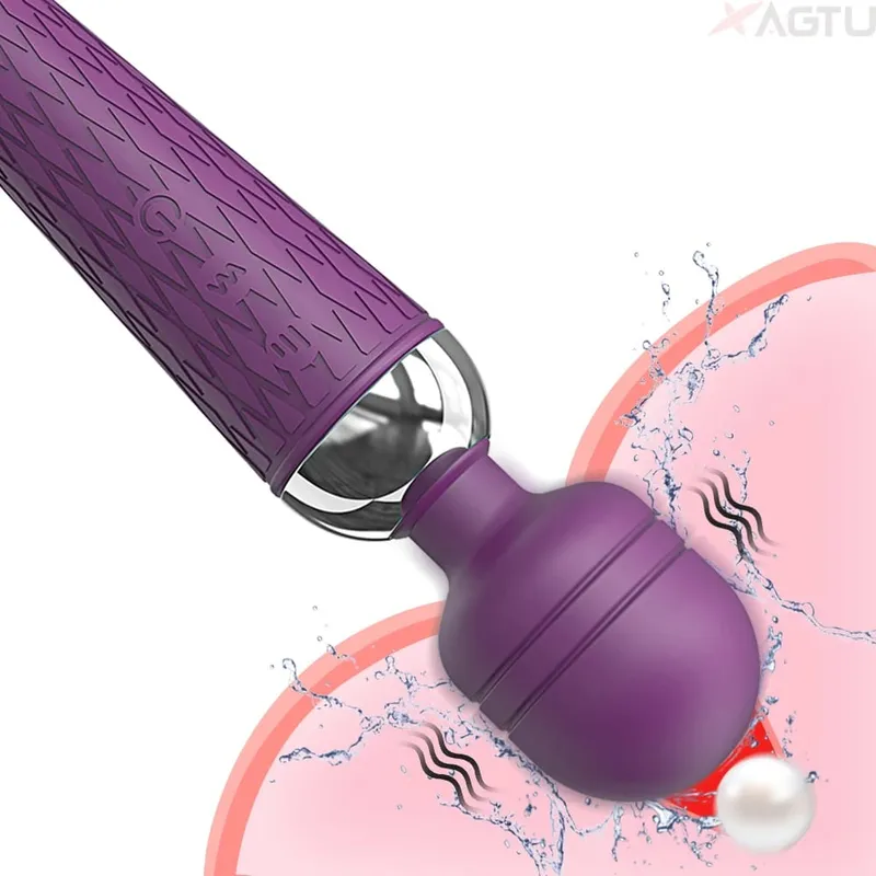 Vibrador de 10 velocidades, brinquedos sexuais para mulheres, varinha mágica, estimulador de clitóris anal, sem fio, masturbador feminino, brinquedos sexuais 18 + — image 16