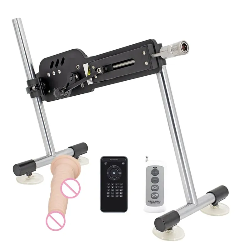 App-Controlled Mute High-Power 70W Dildo Sex Machine na may Vac-u-Lock Dildo Attachment At Pumping Gun Pang-adultong Laruang — image 10