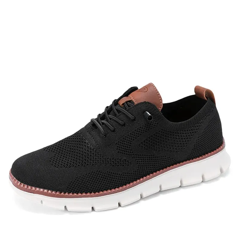 Stylish Oxfords Fashion Formal Business Urban Breathable Shoes for Male Non Slip Dress Sneakers for Man Men Casual Shoes Breeze — image 5