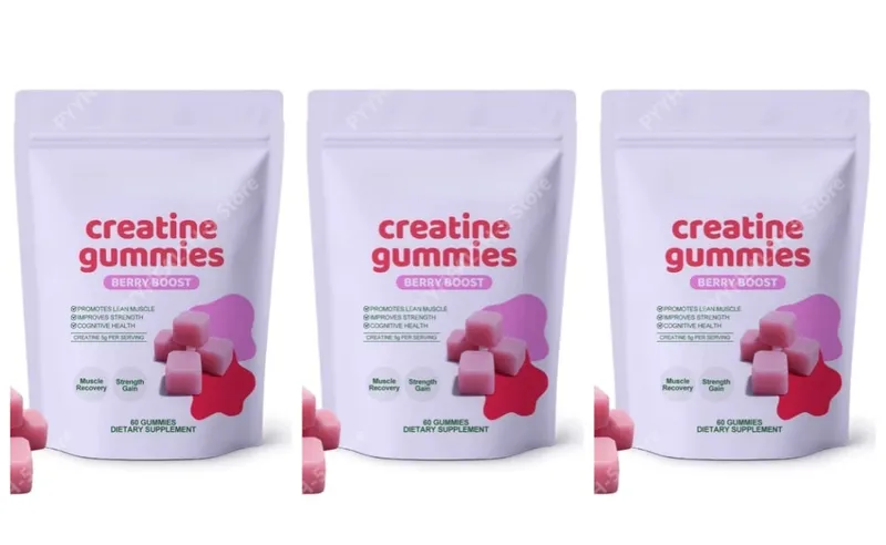 Creatine Gummies Chewable Gummy Supplement for Daily Support Serving 3 Gummies Total 60 Gummies — image 8
