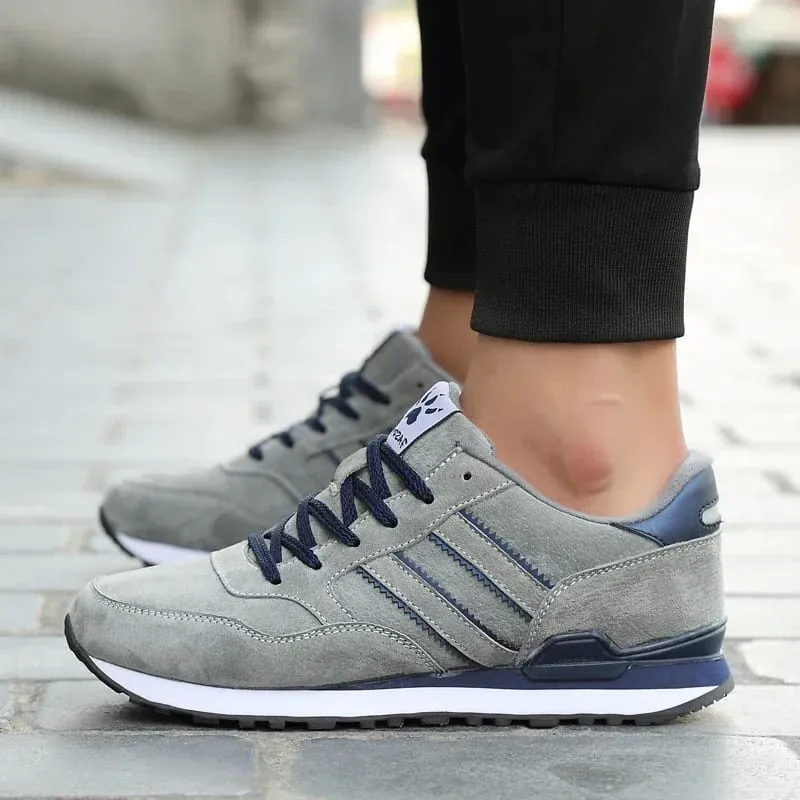 New Artificial Leather Men Causal Shoes Male Spring Men Casual Light Shoes Sneakers Lac-up Flats Breathable Outdoors Shoes — image 9