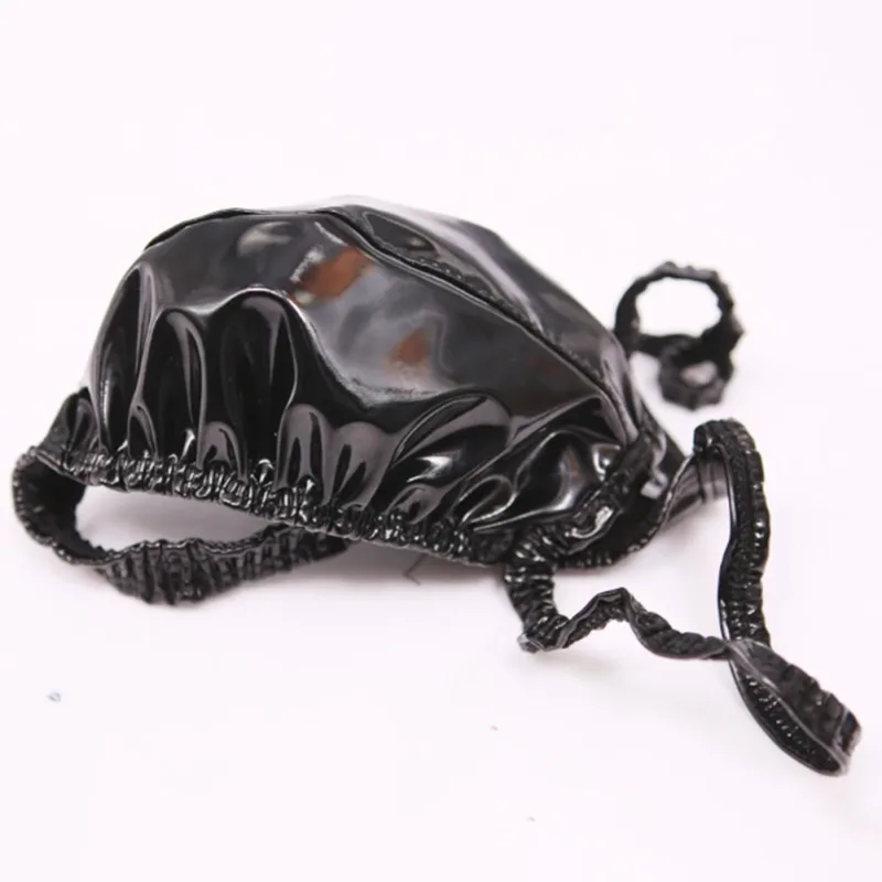 Sexy Men PVC Shiny U Convex Pouch Briefs Low-Rise G-string Latex Oil Gloosy Sexy Thong Carapace U Bulge Underwear — image 6